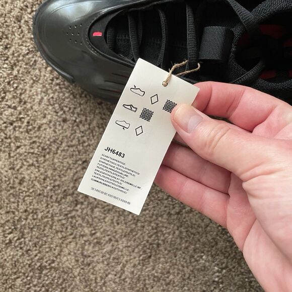 Mens Sz 5 / Womens Sz 6 Adidas Harden Vol. 9 Hell Cat Black Red Basketball Shoes main image 5